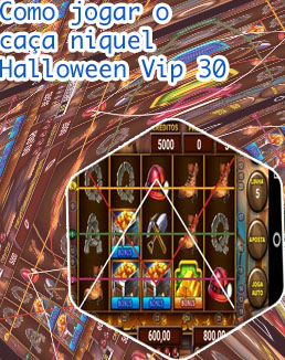 Jogar ca&ccedil;a niquel halloween 30 linhas gr&aacute;tis